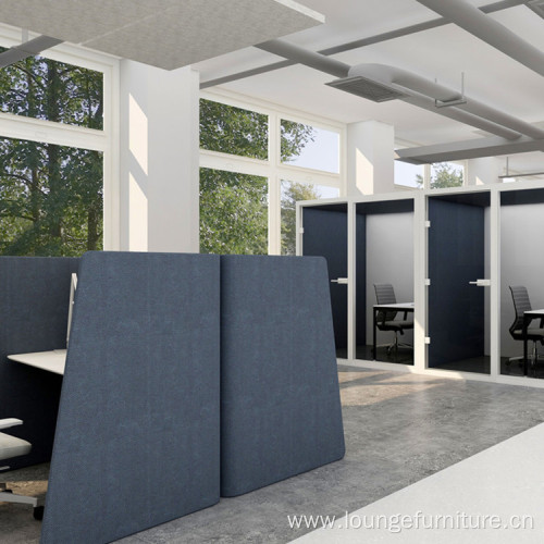 Office Booth Big Space Fully Equipped Soundproof Double